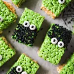 Frankenstein Halloween Rice Krispie Treats 20 Frankenstein Halloween Rice Krispie Treats