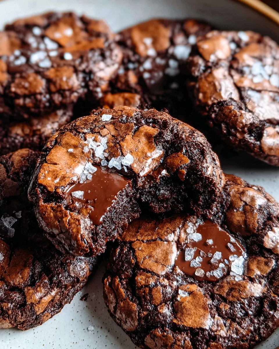 Fudgy Chewy Browkies (Brookies)