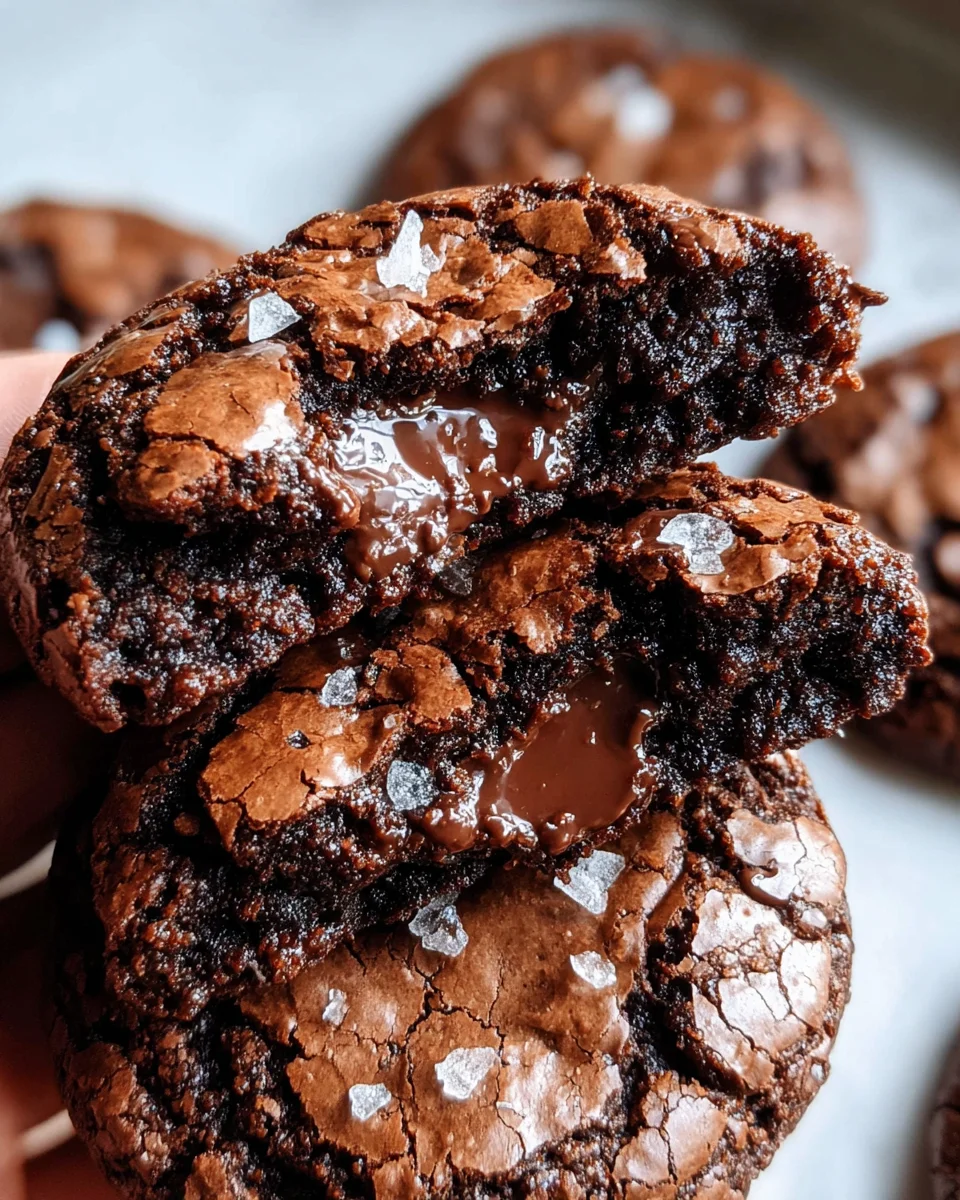 Fudgy Chewy Browkies (Brookies) 25 Fudgy