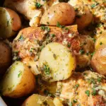 Garlic Parmesan Crockpot Chicken and Potatoes 21 Garlic Parmesan Crockpot Chicken and Potatoes