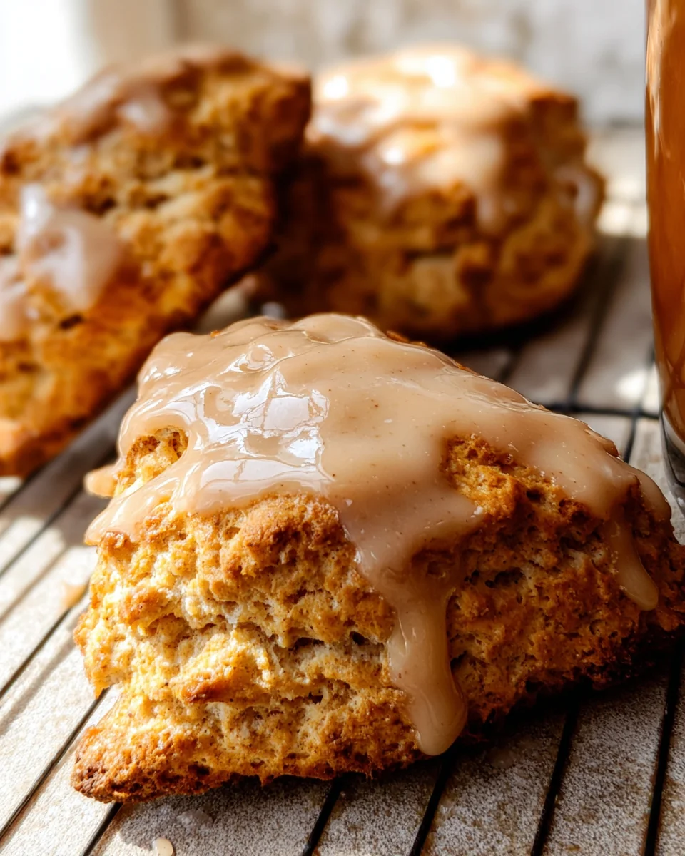 Homemade Chai Scones with Maple Chai Glaze 30 Homemade