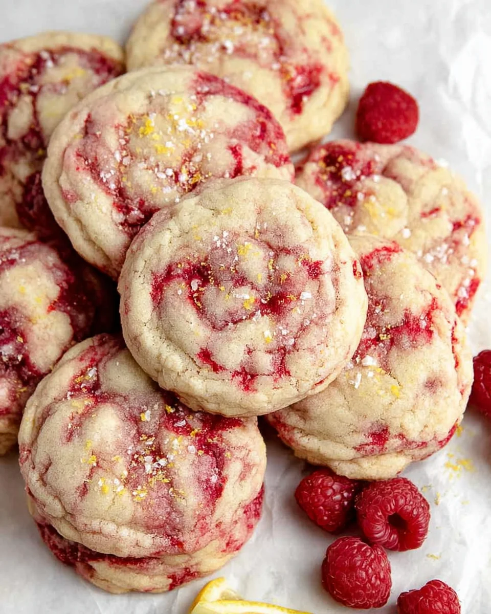 Lemon Raspberry Cookies
