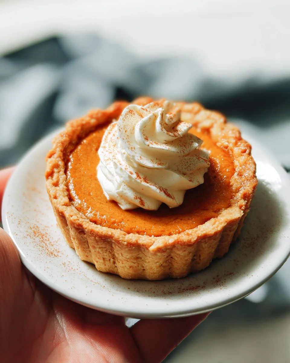 Mini Keto Pumpkin Pie Recipe 22 Mini