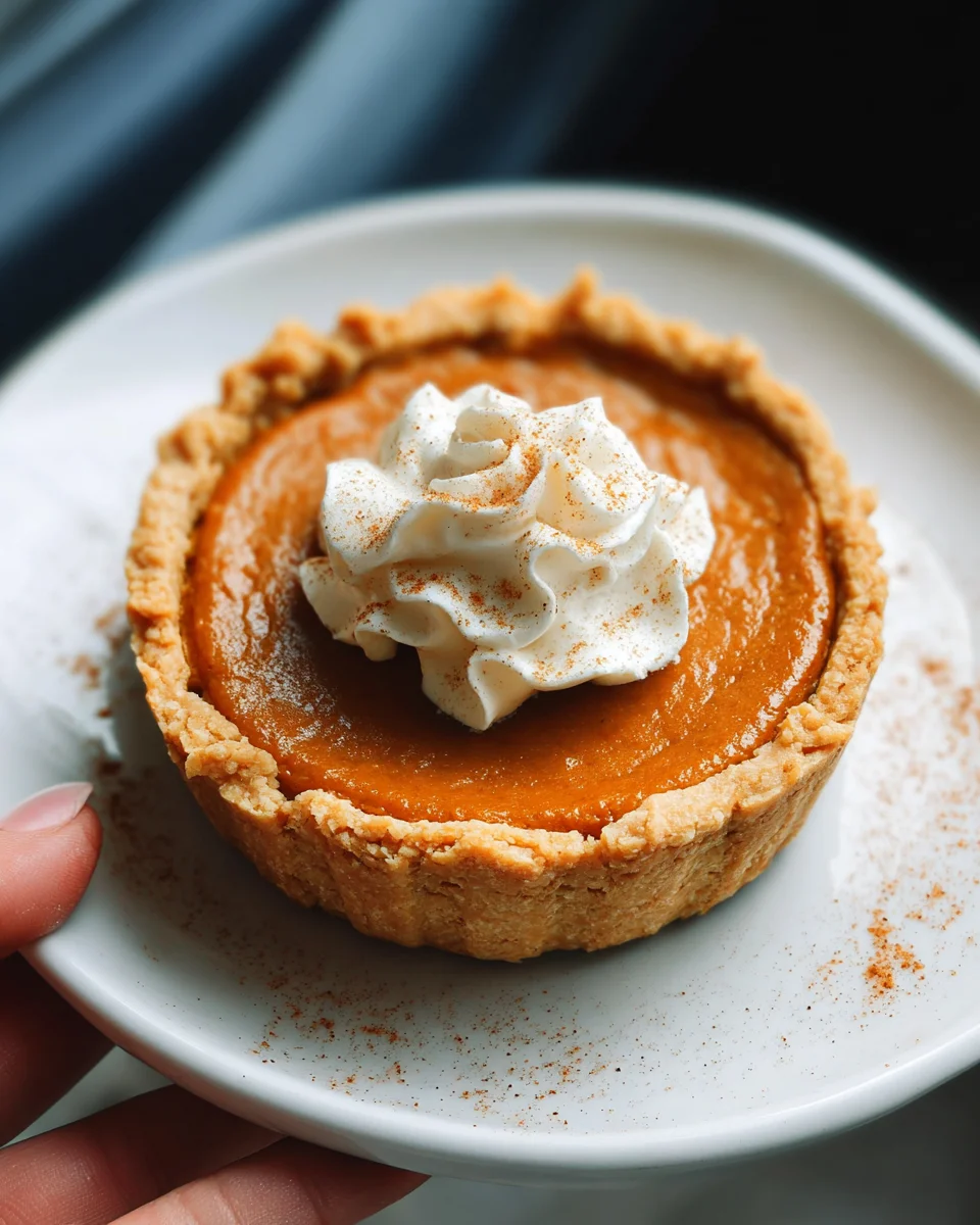 Mini Keto Pumpkin Pie Recipe 23 Mini