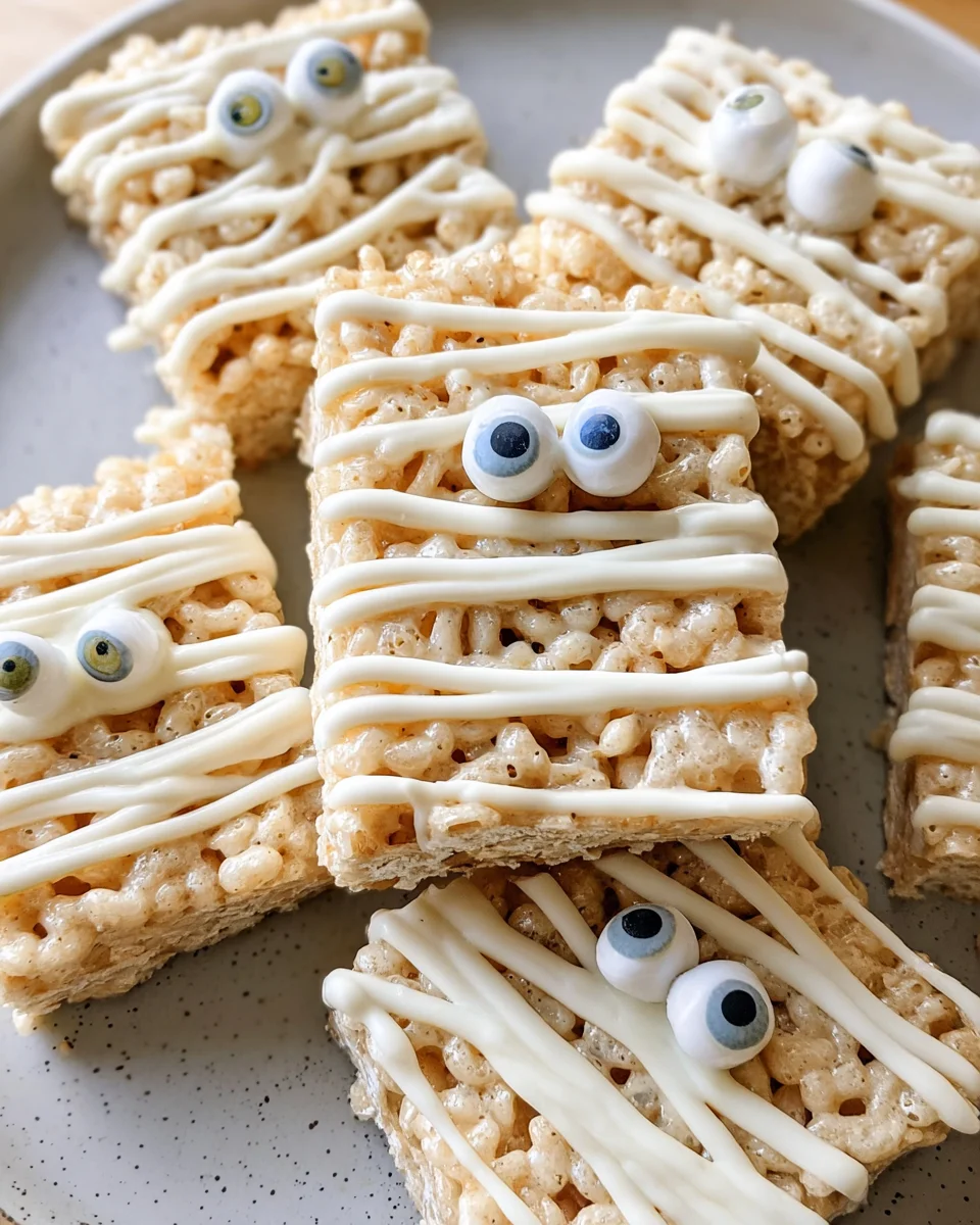 Mummy Rice Krispie Treats 24 Mummy Rice Krispie Treats