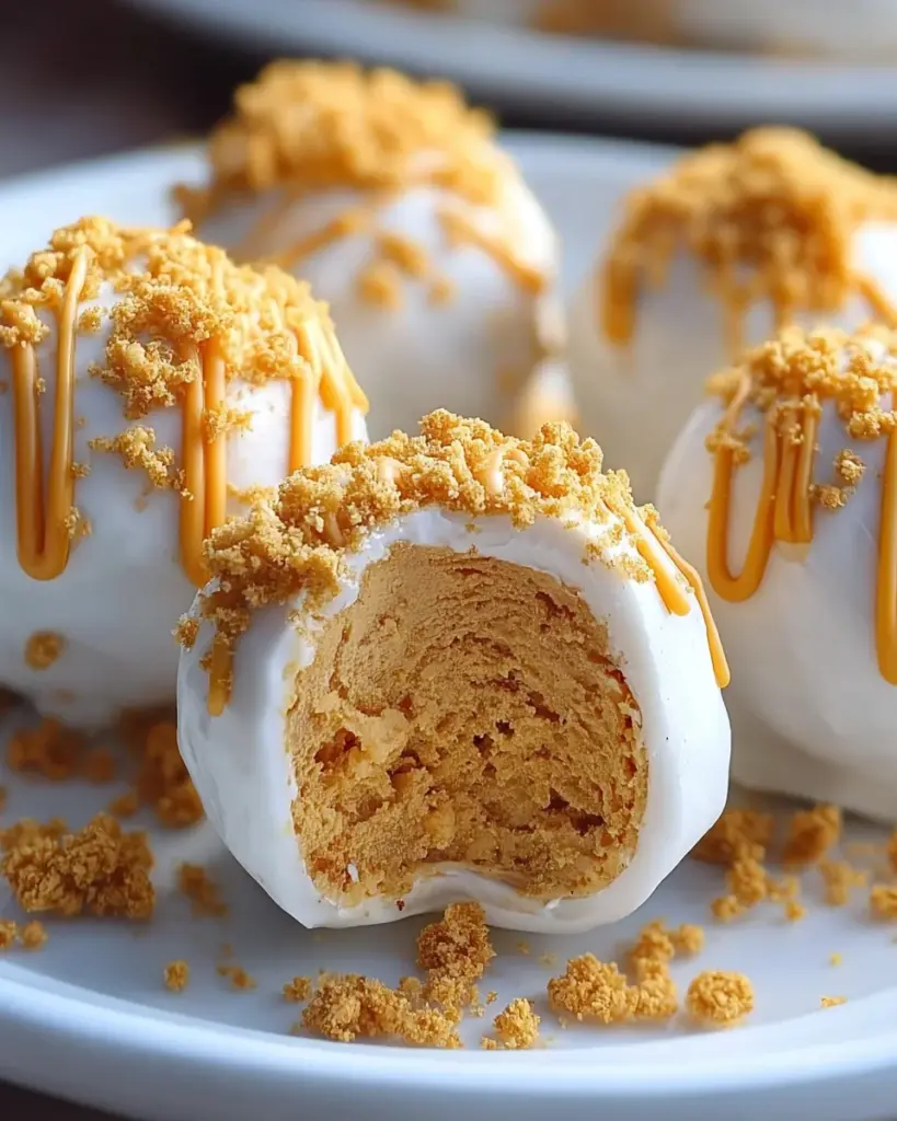 No Bake Pumpkin Cheesecake Balls 4