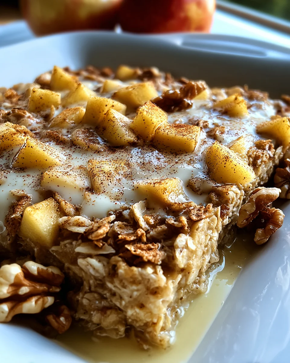 Oatmeal Apple Breakfast Bake 23 Oatmeal