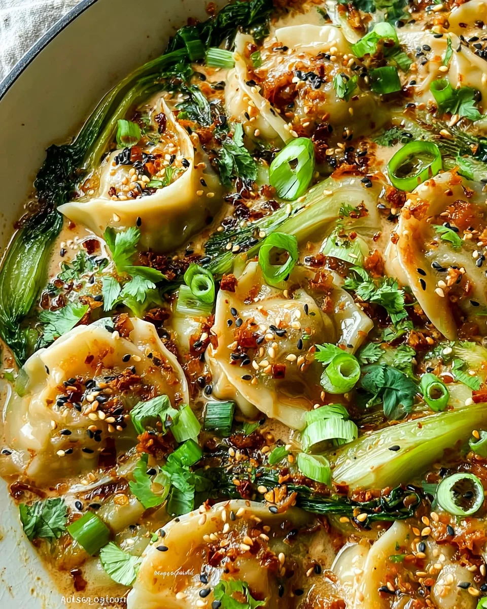 One Pan Dumpling Dinner 28 One Pan Dumpling Dinner