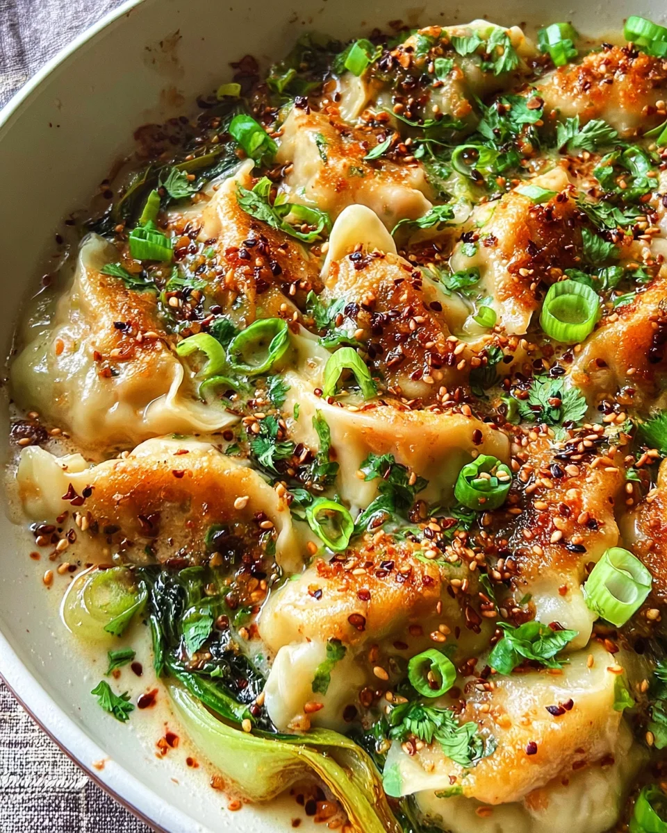 One Pan Dumpling Dinner 25 One