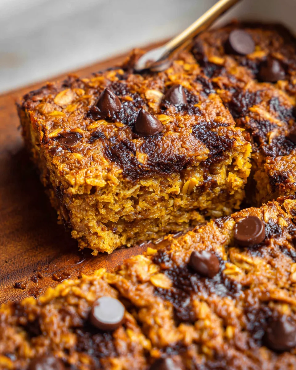 Pumpkin Baked Oatmeal 17 Pumpkin