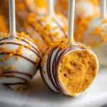 Pumpkin Cake Pops 22 Pumpkin Cake Pops