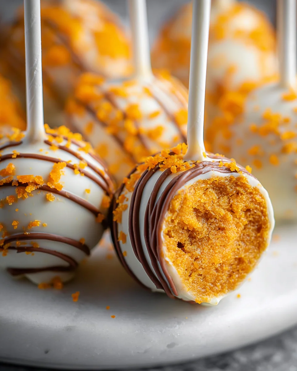 Pumpkin Cake Pops 30 Pumpkin Cake Pops
