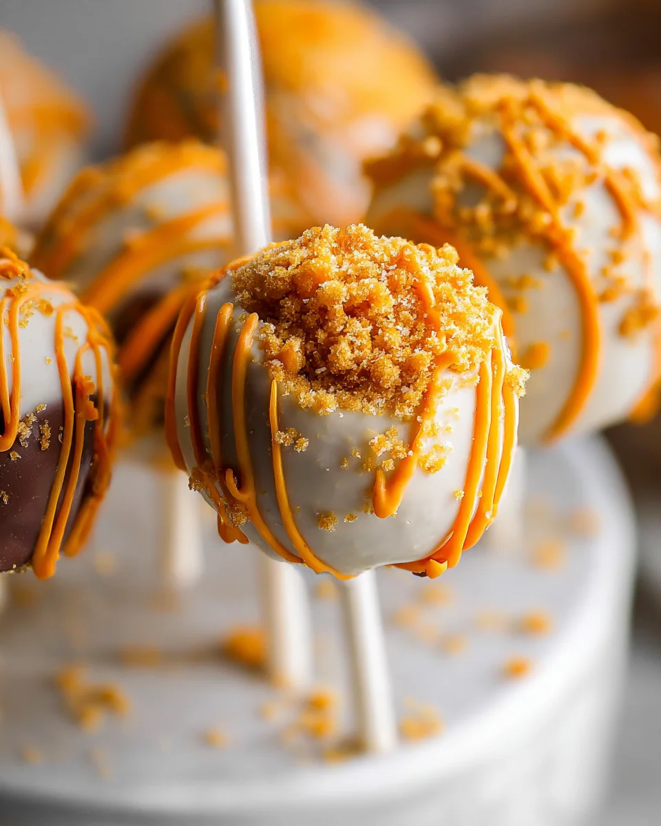 Pumpkin Cake Pops 20 Pumpkin