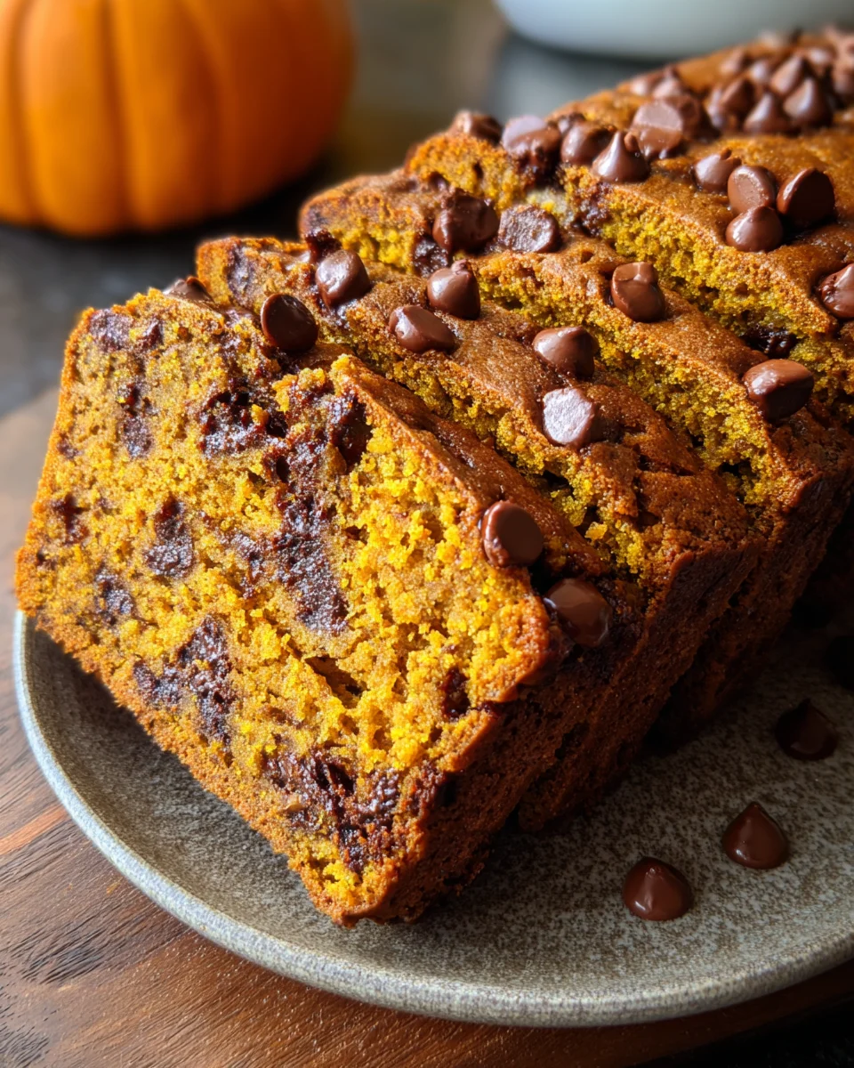 Pumpkin Chocolate Chip Bread 23 Pumpkin