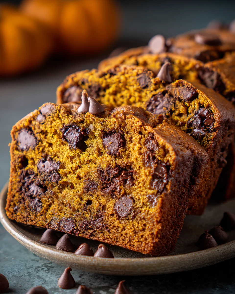 Pumpkin Chocolate Chip Bread 24 Pumpkin