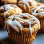Pumpkin Cinnamon Roll Muffins