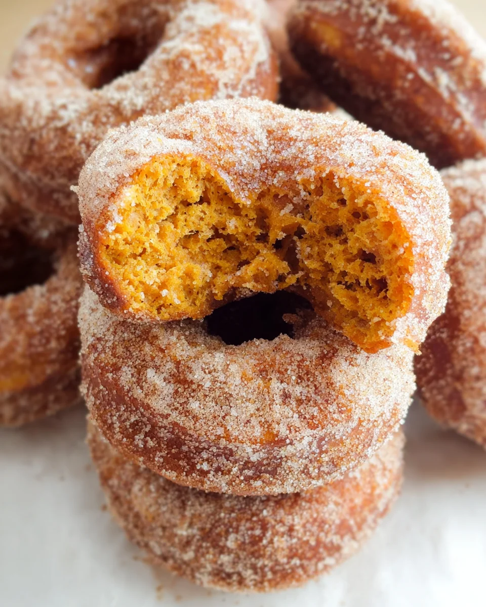Pumpkin Cinnamon Sugar Donuts 29 Pumpkin Cinnamon Sugar Donuts