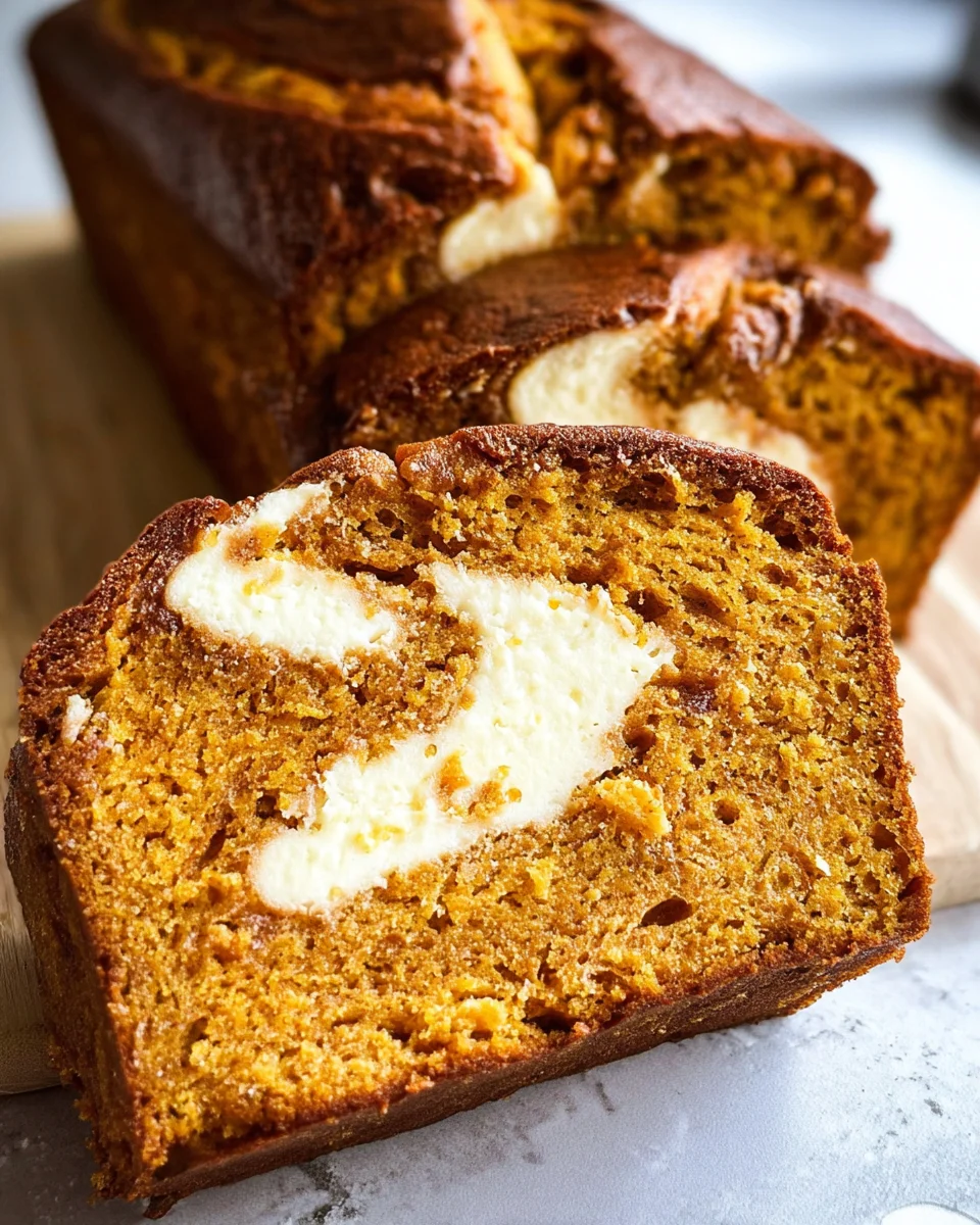 Pumpkin Cream Cheese Bread 19 Pumpkin