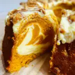 Pumpkin Cream Cheese Swirl Cake