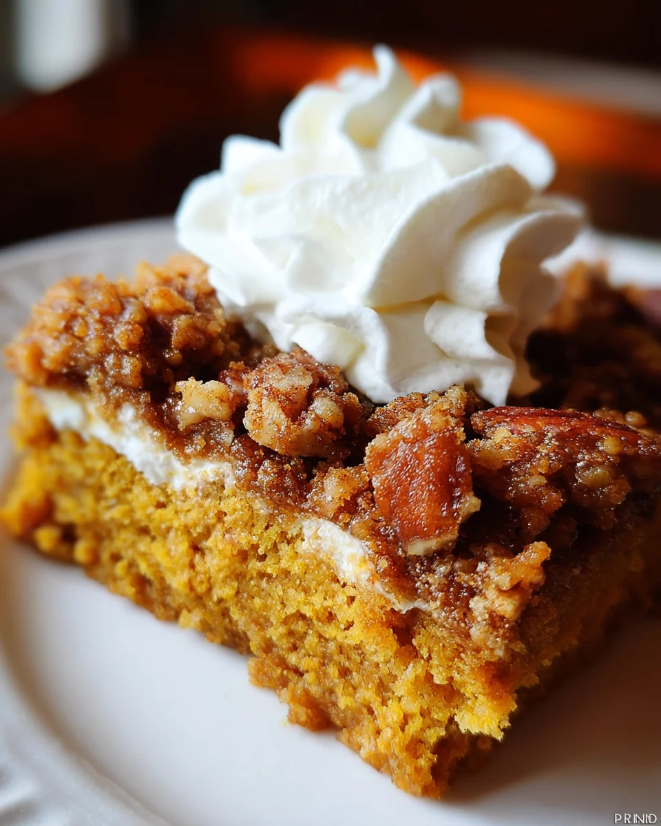 Pumpkin Crunch Cake 20 Pumpkin