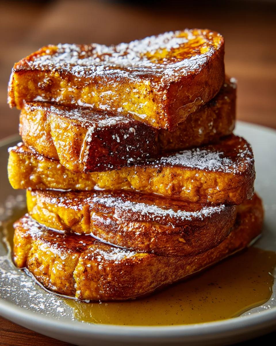Pumpkin French Toast 26 Pumpkin French Toast