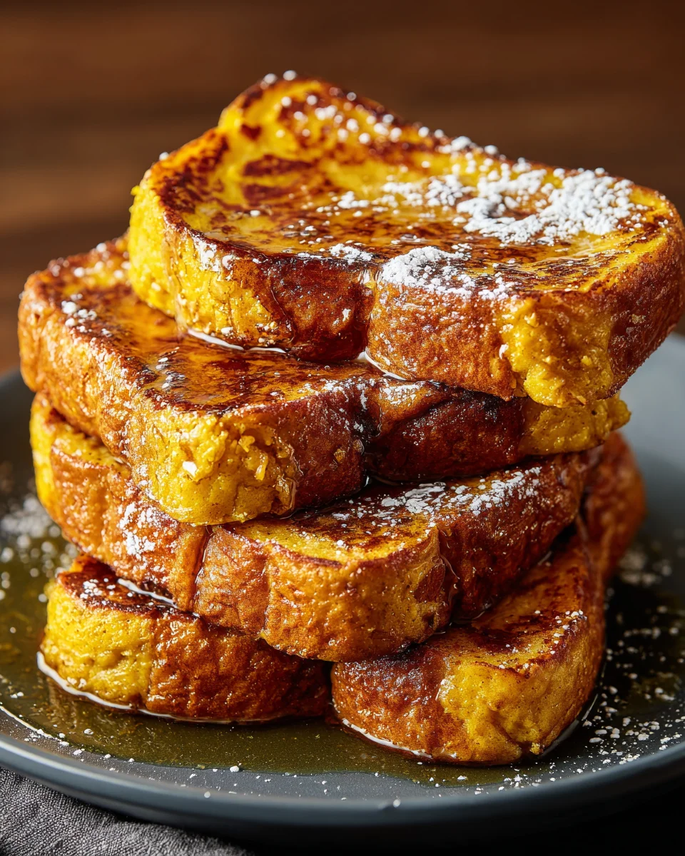 Pumpkin French Toast 19 Pumpkin