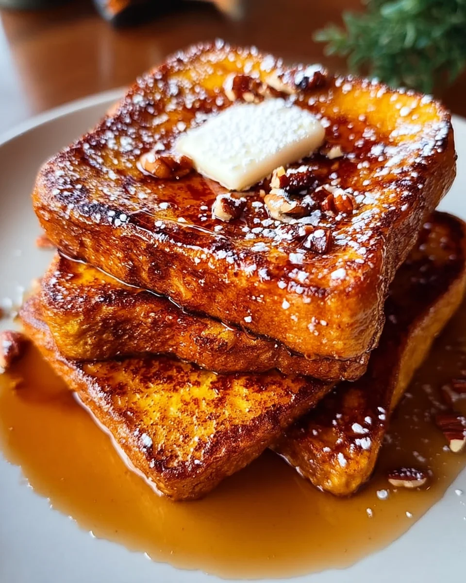 Pumpkin French Toast Breakfast 19 Pumpkin