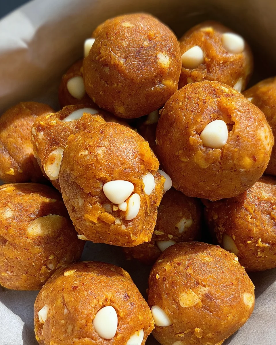 Pumpkin Pie Protein Balls 18 Pumpkin