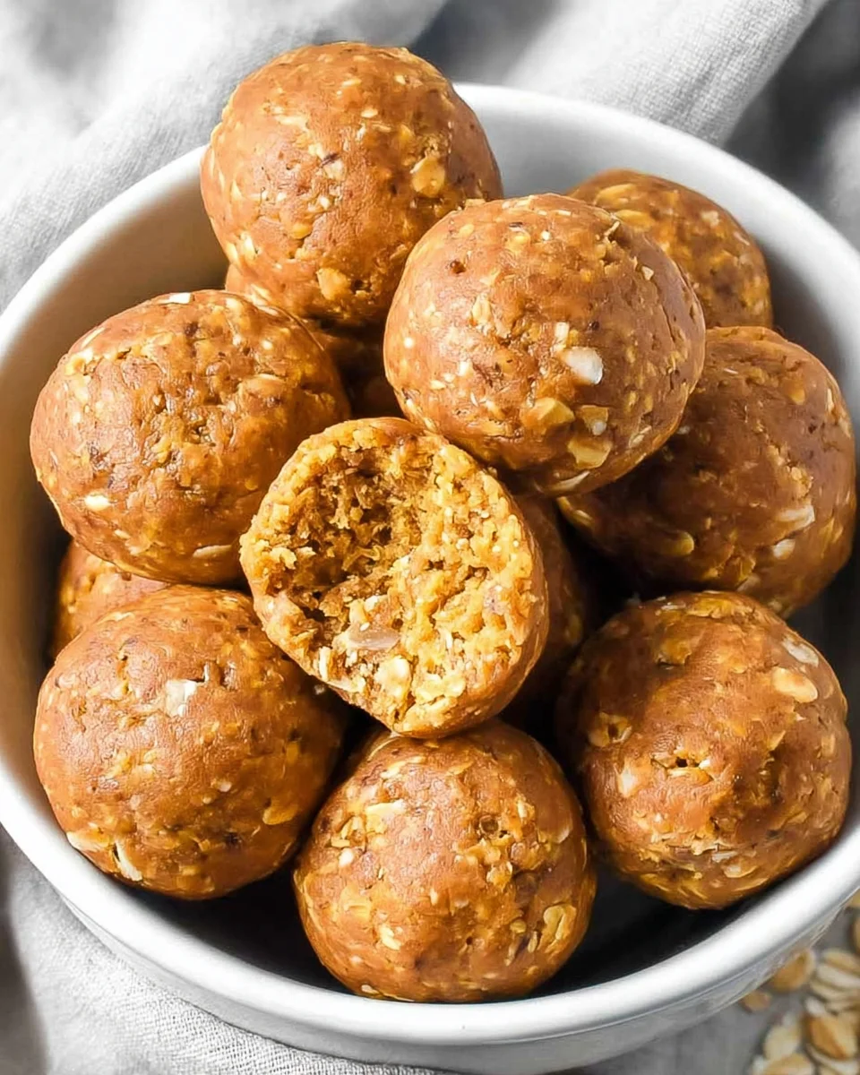 Pumpkin Protein Balls