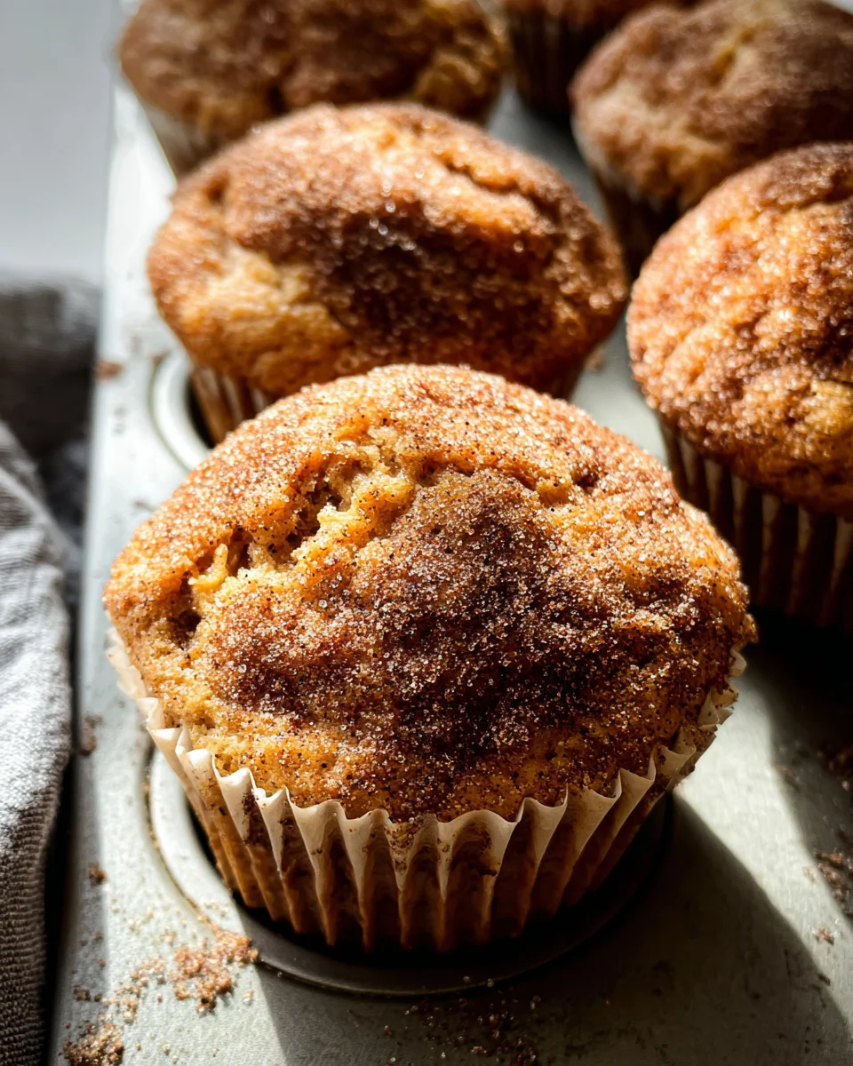 Pumpkin Snickerdoodle Muffins 26 Pumpkin