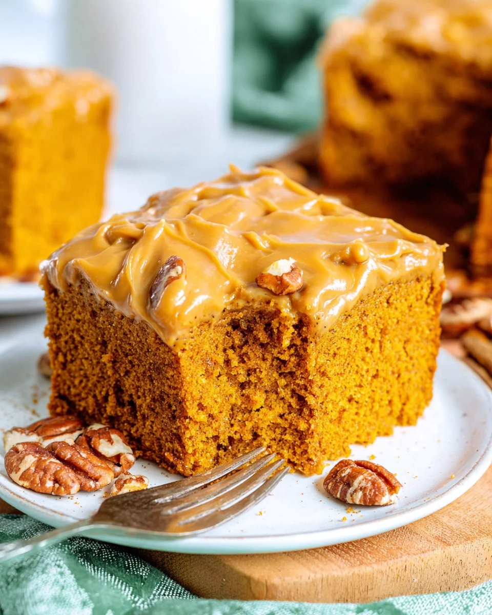 Pumpkin Snickerdoodle Snack Cake 24 Pumpkin