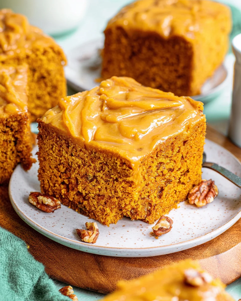 Pumpkin Snickerdoodle Snack Cake 25 Pumpkin