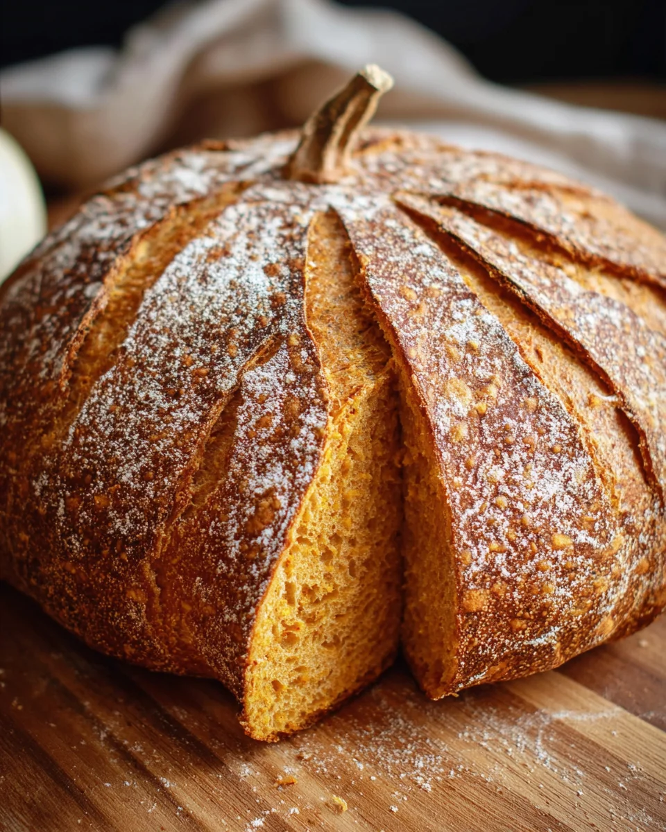 Pumpkin Sourdough Bread