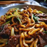 Simple Black Pepper Beef Udon 26 Simple Black Pepper Beef Udon