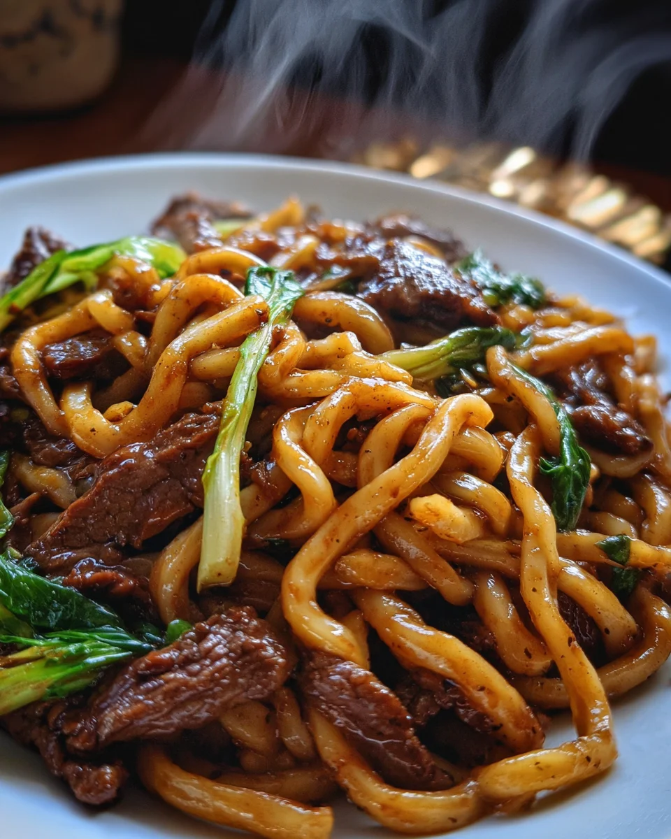 Simple Black Pepper Beef Udon 24 Simple