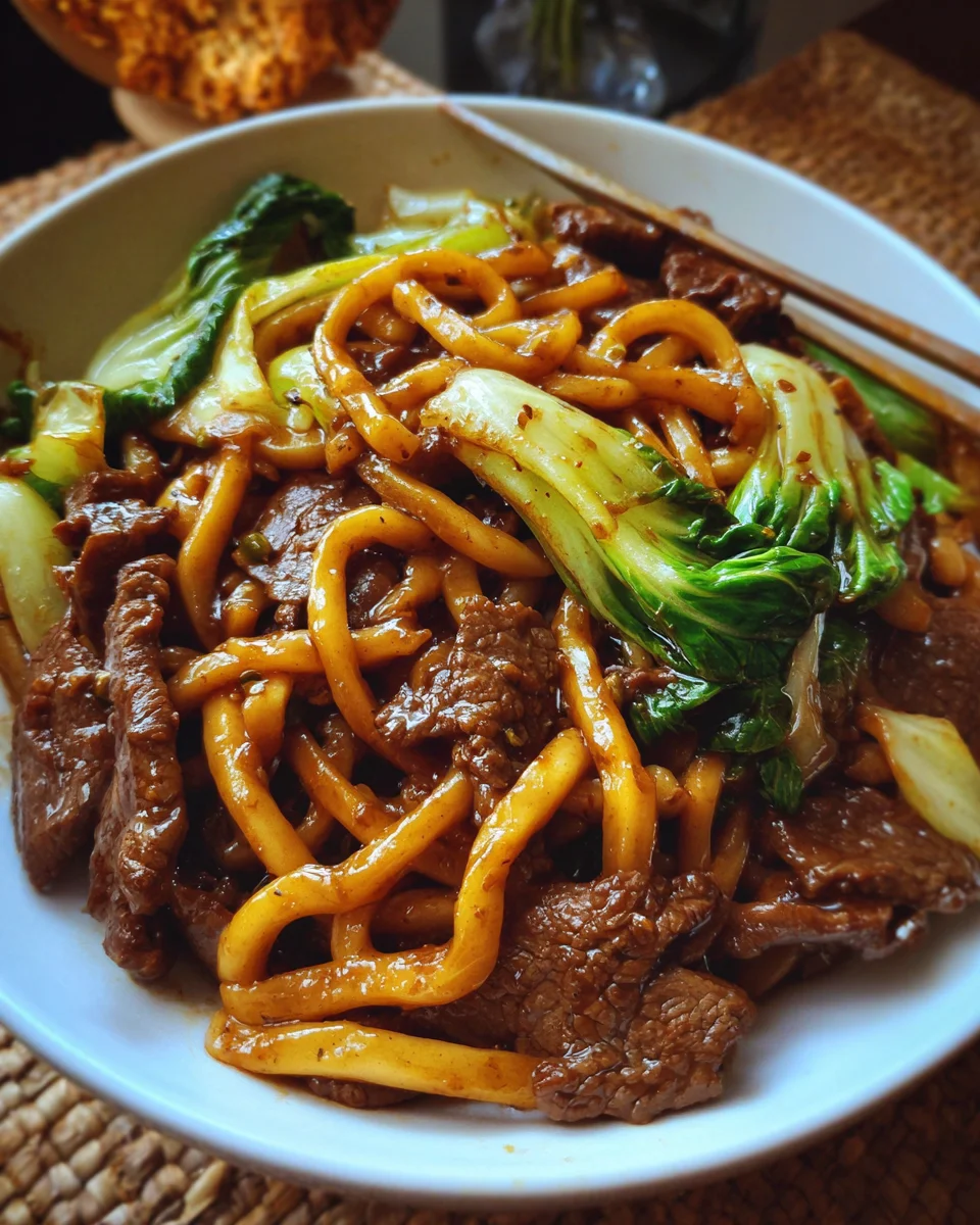 Simple Black Pepper Beef Udon 25 Simple