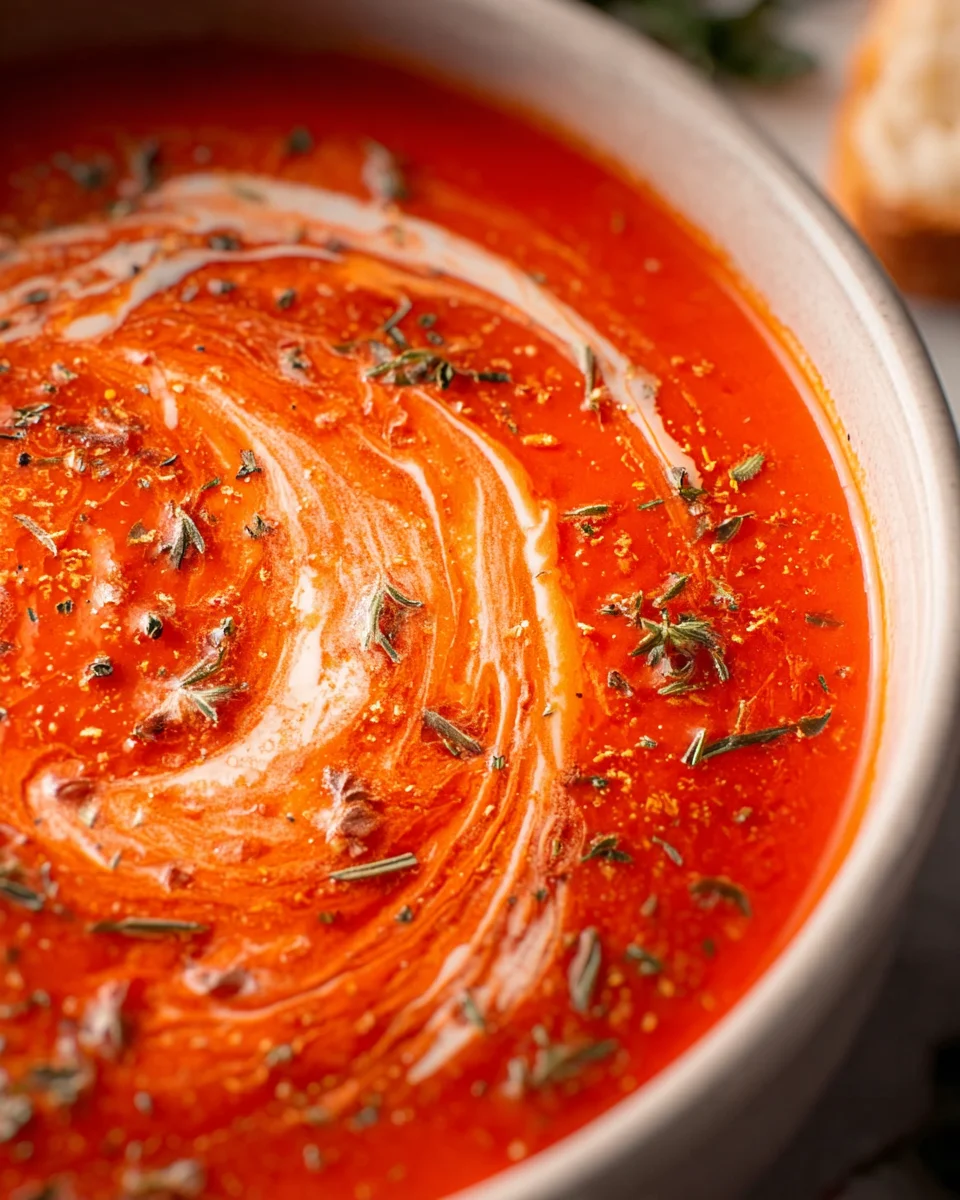 Slow Cooker Tomato Soup 21 Slow
