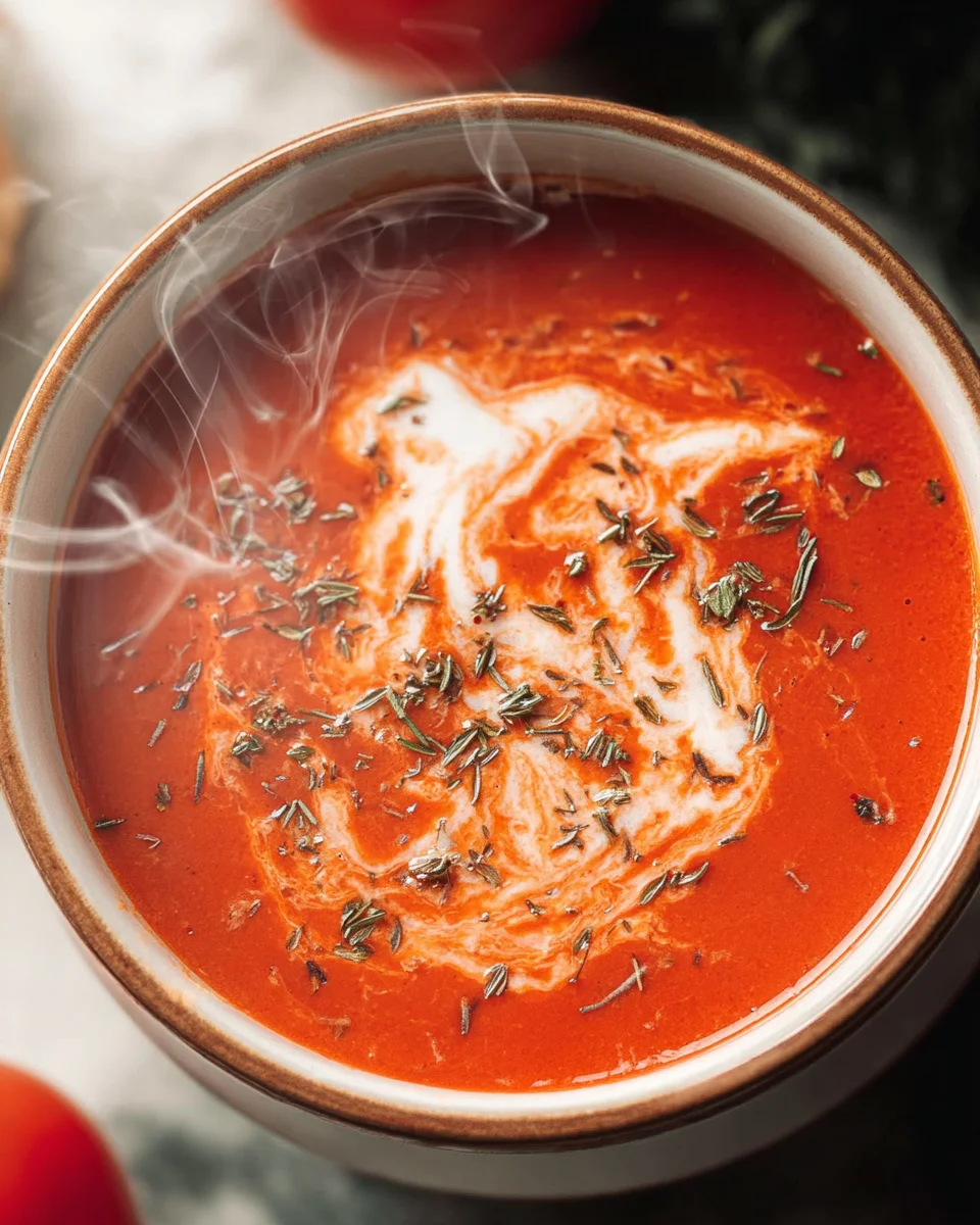 Slow Cooker Tomato Soup 22 Slow