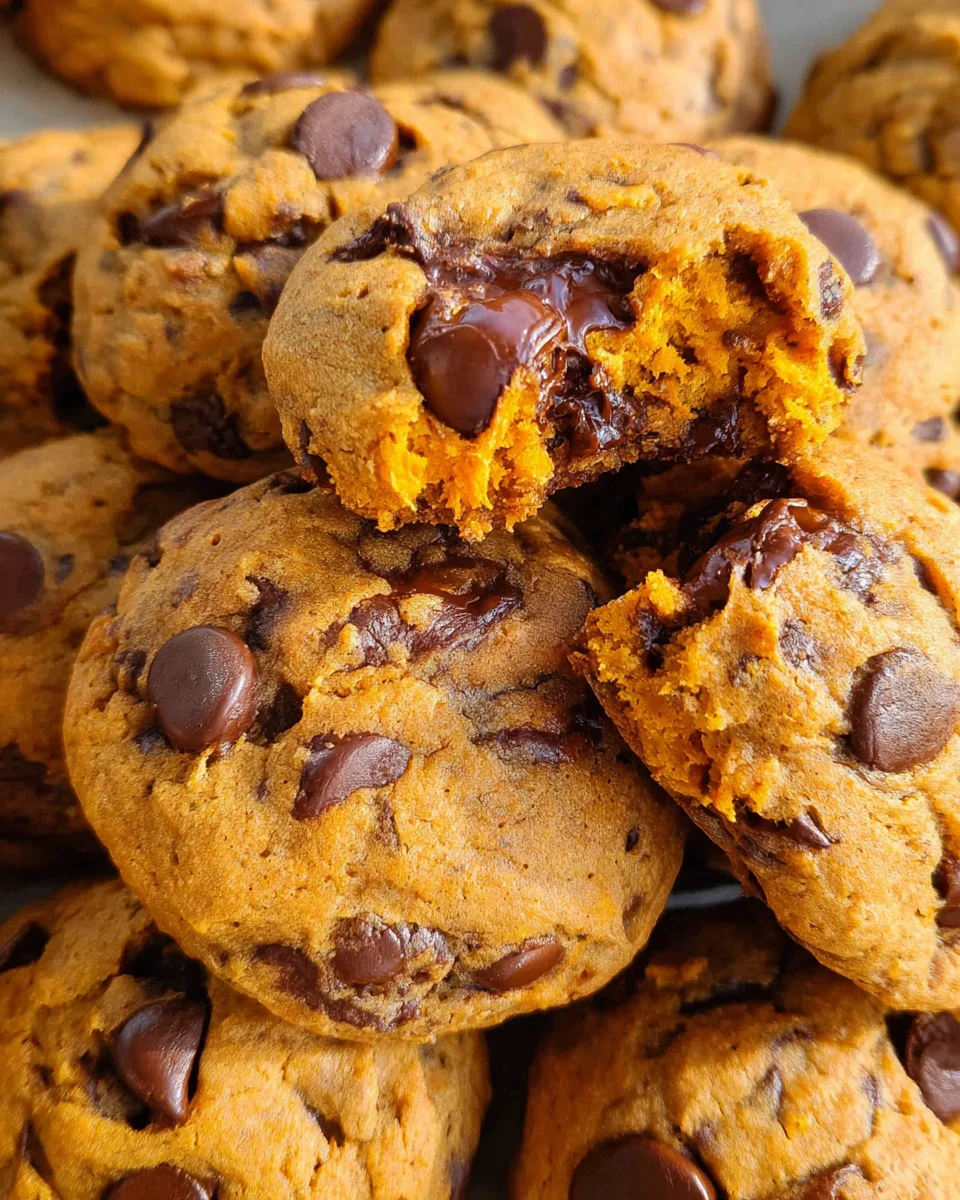 Soft Pumpkin Chocolate Chip Cookies 26 Soft Pumpkin Chocolate Chip Cookies