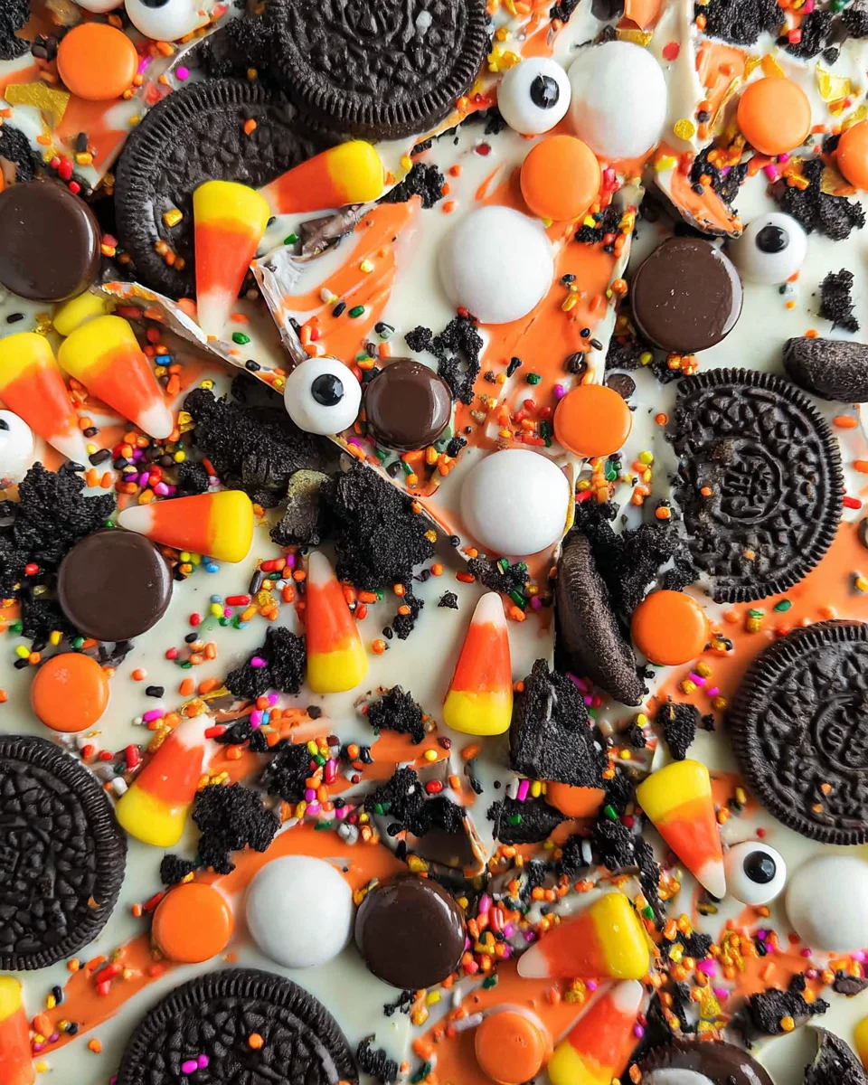 Spooky Halloween Oreo Bark 34 Spooky Halloween Oreo Bark