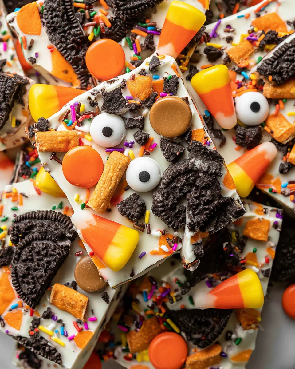 Spooky Halloween Oreo Bark 15 Spooky