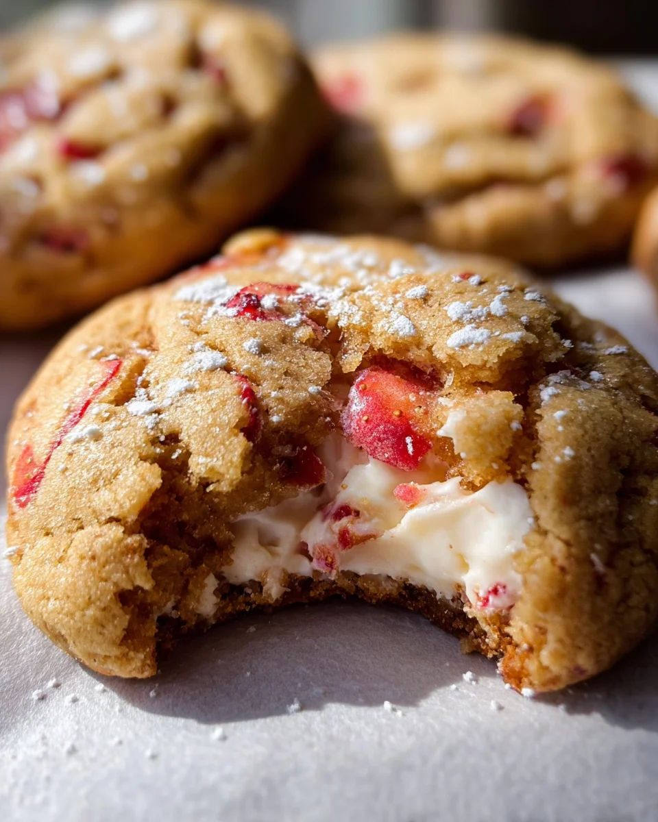 Strawberry Cheesecake Cookies 23 Strawberry