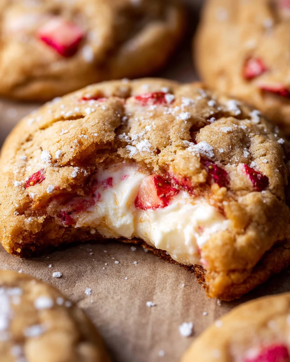 Strawberry Cheesecake Cookies 24 Strawberry