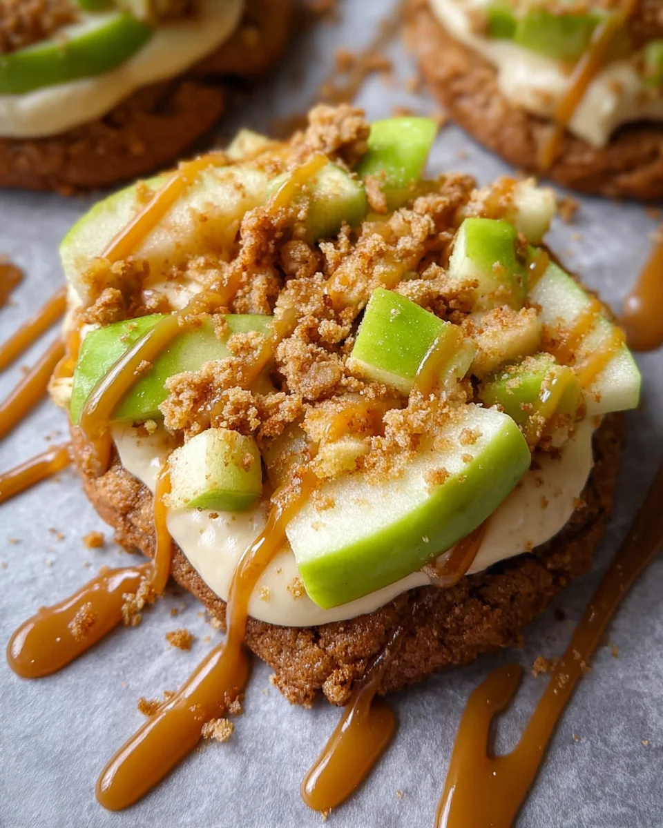 The Best Caramel Apple Cookies – Crumbl Copycat 23 The
