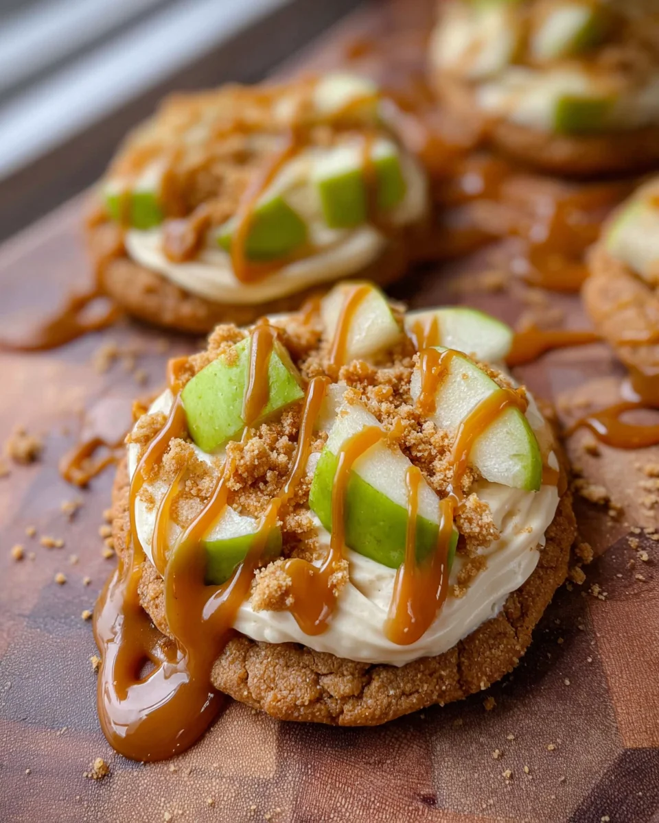 The Best Caramel Apple Cookies – Crumbl Copycat 24 The