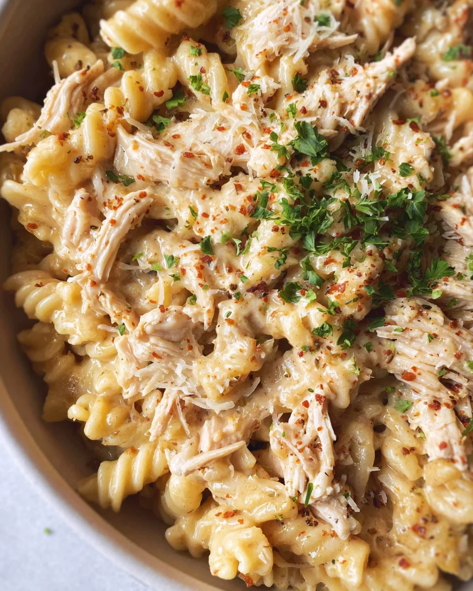 The Best Crockpot Garlic Parmesan Chicken Pasta Recipe 22 The
