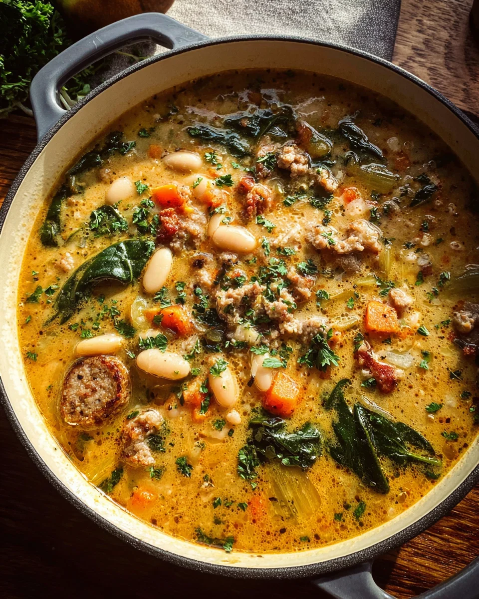 Tuscan White Bean Soup 24 Tuscan