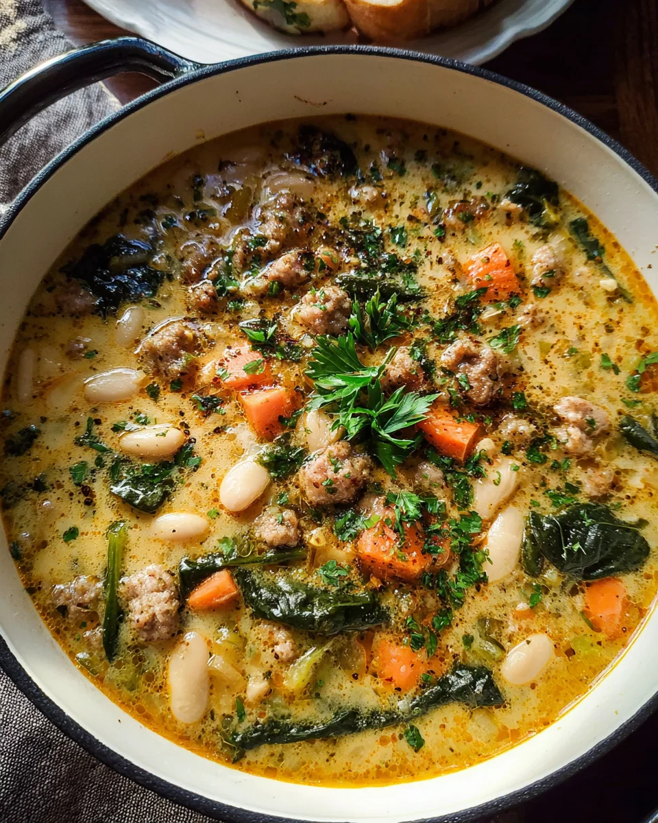 Tuscan White Bean Soup 25 Tuscan
