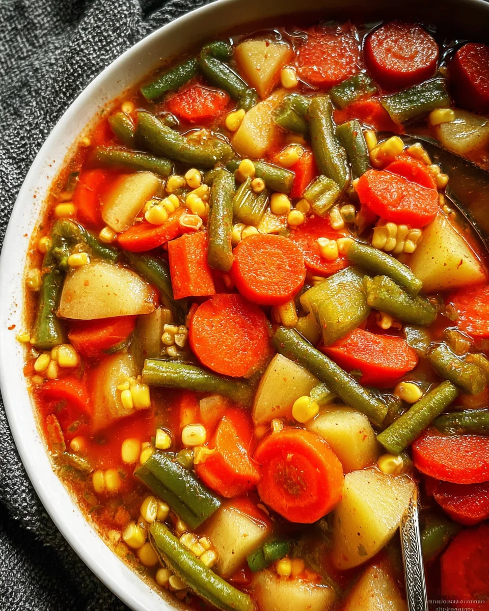 Vegetable Soup 23 Vegetable