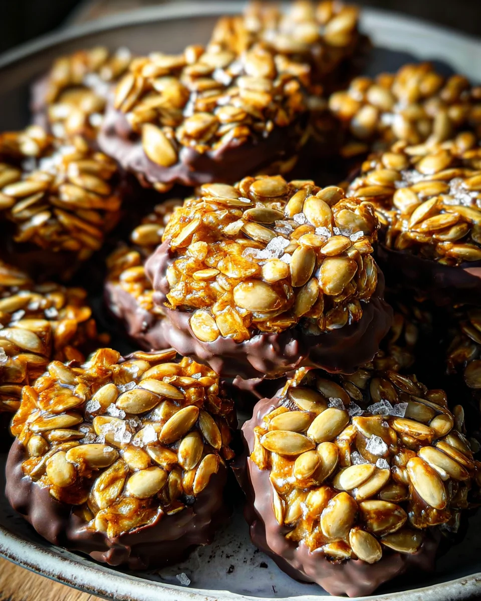 4-Ingredient Sunflower Seed Chocolate Bites